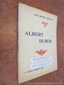 Albert Dürer. Biographie critique. Illustrée de vingt-quatre reproductions hors texte. Nouvelle édition revue et corrigée. — MARGUILLIER, AUGUSTE.