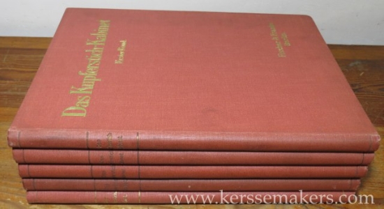 Das Kupferstichkabinet. Nachbildungen von Werken der Graphischen Kunst vom ende des XV. bis zum Anfang des XIX. Jahrhunderts. — FISCHER, ALBERT / EDLEN VON ZICKWOLFF / WILLIBALD FRANKE. (eds.).