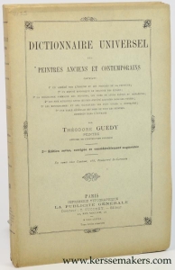 Dictionnaire Universel des peintres anciens, modernes et contemporains. — Guedy, Theodore.