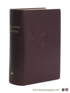 Les Langues du Monde & Atlas des Langues du Monde 21 cartes (en 26 feuilles). Nouvelle Edition. — Meillet, A. / Marcel Cohen.