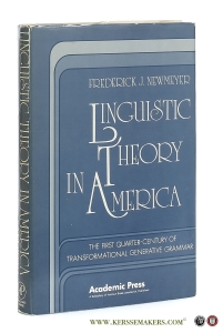 Linguistic Theory in America: The First Quarter Century of Transformational Generative Grammar. — Newmeyer, Frederick J.