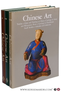 Chinese Art : Bronzes, Jade, Sculpture, Ceramics, Textiles, Glass and Painting on Glass, Carvings in Ivory and Rhinoceros Horn, Carvings in Hardstones, Snuff Bottles, Inkcakes and Inkstones, Gold, Silver, Later Bronzes, Cloisonné, Cantonese Enamel, Lacquer, Furniture, Wood [ 3 volumes ]. — Lion-Goldschmidt, Daisy / Jean-Claude Moreau-Gobard / R. Soame Jenyns / William Watson.