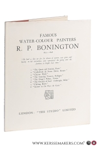 R. P. Bonington 1801-1828. - Famous Water-Colour Painters IV. — Sandilands, G. S. (intr.).