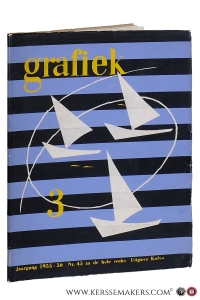 Grafisch album Grafiek - Technische artikels en typografische modellen. Jaargang 1955-1956, nummer 3. Nr. 45 van de hele reeks. — Imschoot, J. / W. Schoon / Br. Zephirijn / Br. Edward (eds.).