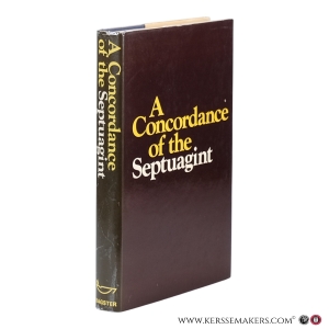 A Concordance of the Septuagint. — Morrish, George.