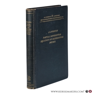 Partial Differential Equations of Mathematical Physics. — Webster, Arthur Gordon / Plimpton, Samuel J (ed.).