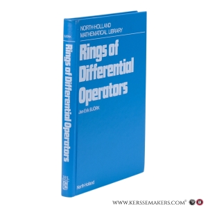 Rings of Differential Operators. — Björk, Jan-Erik.