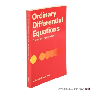 Ordinary Differential Equations. Theory and Applications. — Rao, M. Rama Mohana.