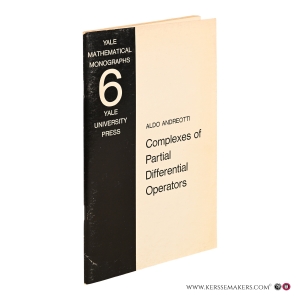 Complexes of Partial Differential Operators. — Andreotti, Aldo.