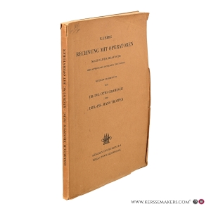 Rechnung mit Operatoren nach Oliver Heaviside. Ihre Anwendung in Technik und Physik. Deutsche Bearbeitung von dr.-ing. Otto Gramisch und dipl.-ing. Hans Tropper. — Berg, E. J.