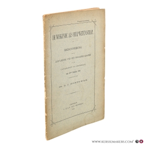De wiskunde als hulpwetenschap. Redevoering bij de aanvaarding van het hoogleeraarsambt aan de Universiteit te Amsterdam den 10den October 1881. — Korteweg, D.J.
